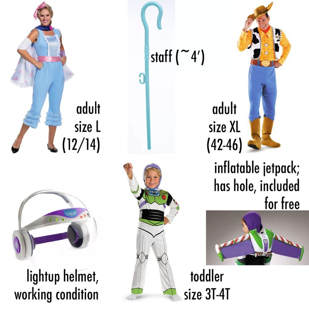 Family Toy Story Costumes